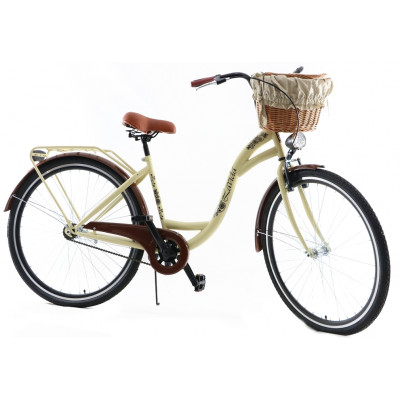 Dámsky retro bicykel 28" Lavida 1-prevodový [J] Cappucino
